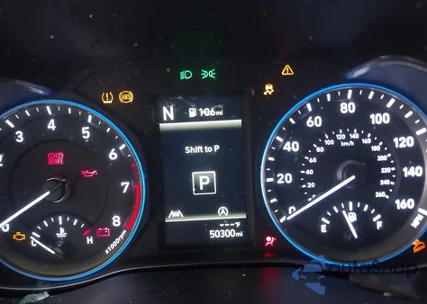 2022 Hyundai Kona Sel z USA, uszkodzony, nr VIN KM8K32AB6NU877972